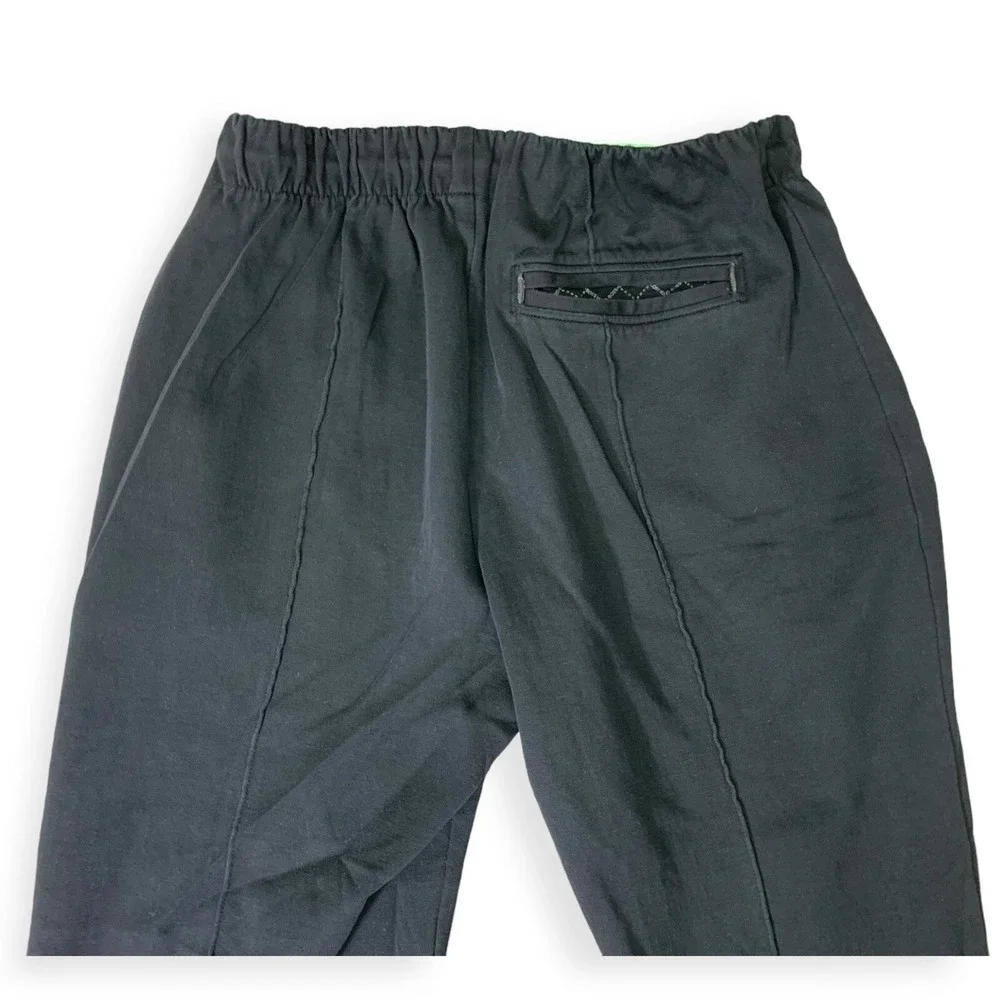 Hugo Boss Mens S Track Pants Green‎ Label Stretch Straight Black